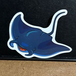 MANTA RAY STICKER